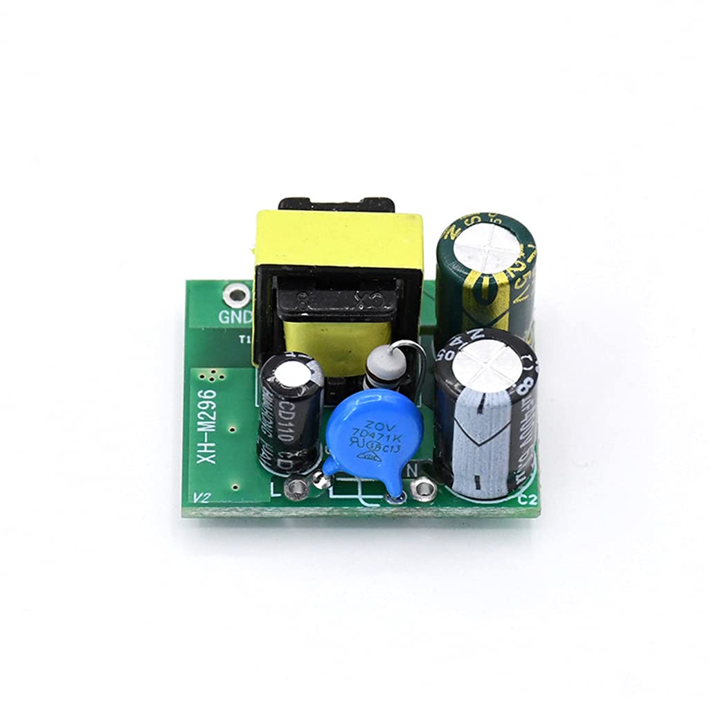 PULABO Mini AC-DC Converter 110V/220V to 12V 0.2A+5V Module for DIY Electronics