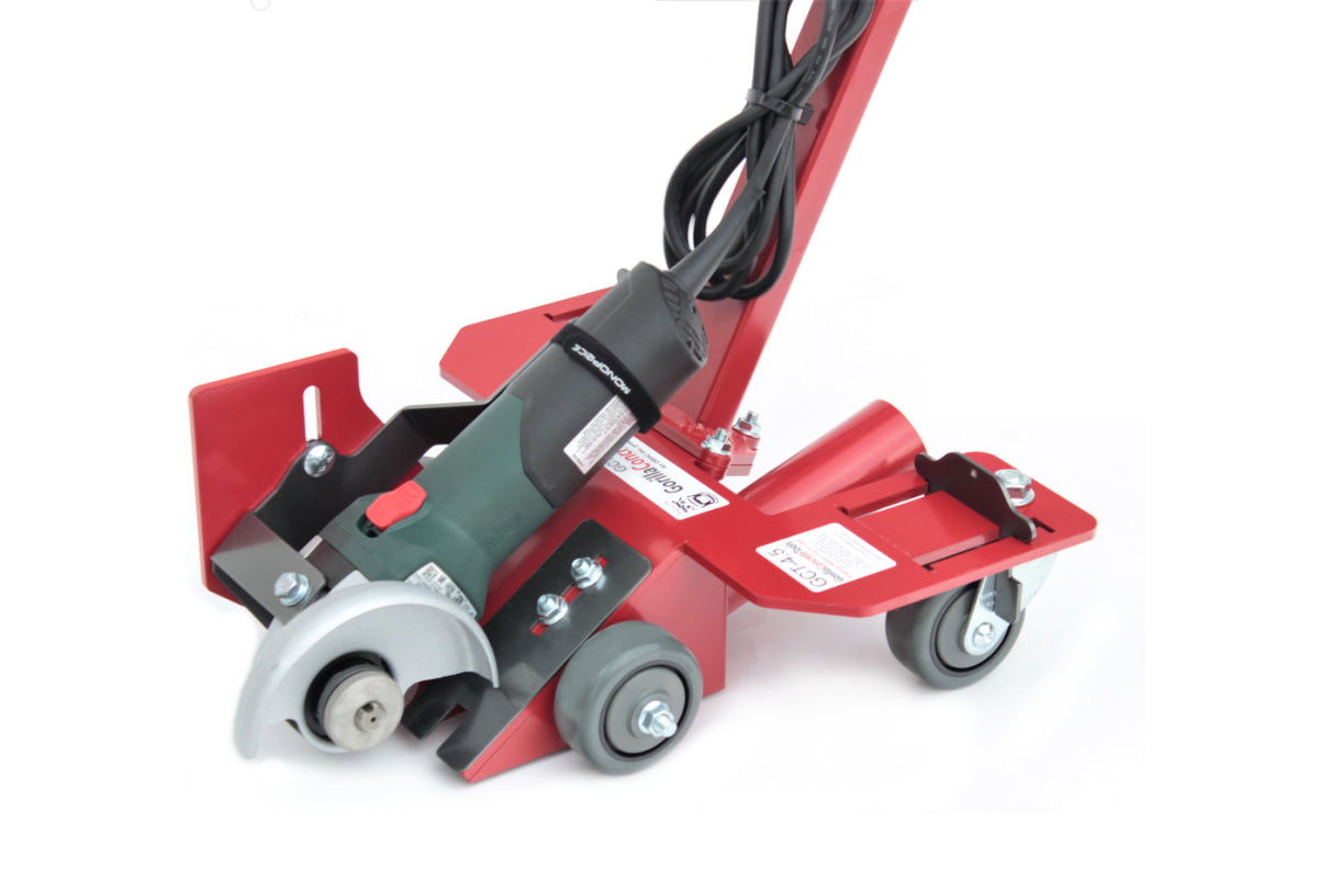 4.5 Inch Dustless Grab and Go Crack Chaser - Professional Concrete Repair Tool for DIY & Contractors - Perfect for Driveways, Sidewalks & Garage Floors