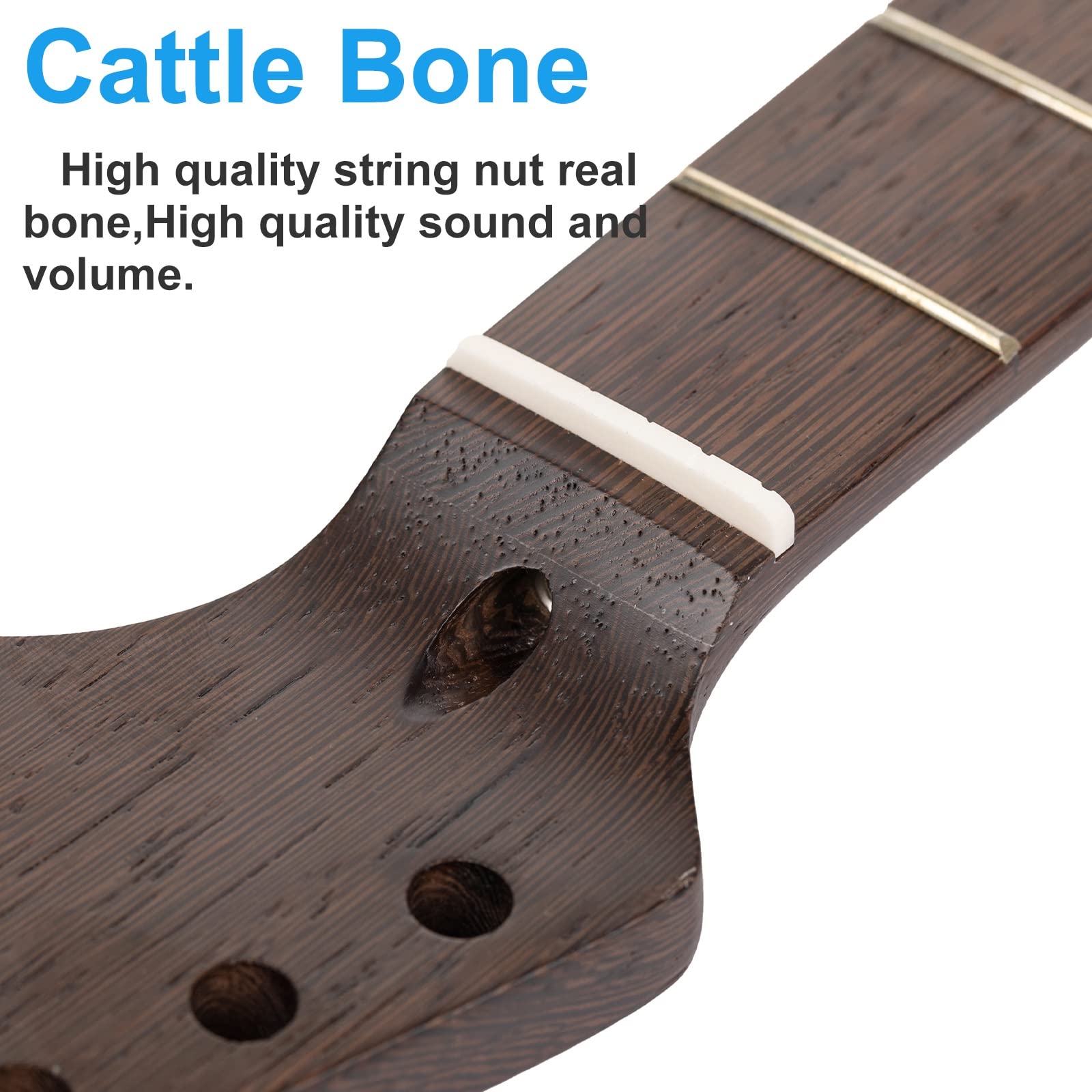 22-Fret Star Wenge Electric Guitar Neck with 14