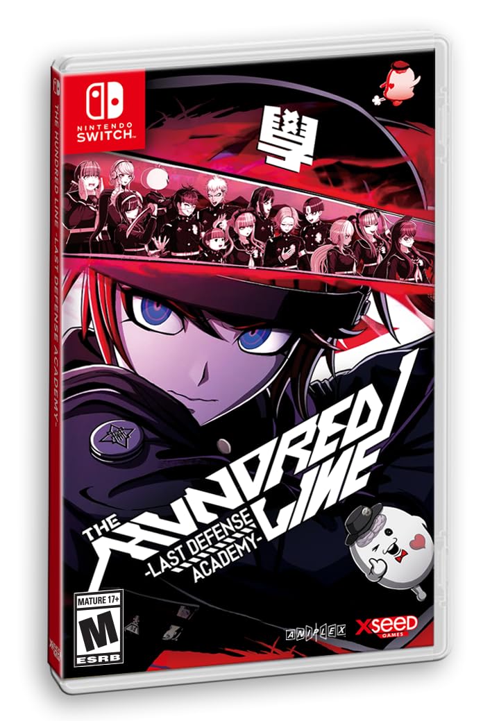 The Hundred Line - Last Defense Academy Limited Edition for Nintendo Switch - Action RPG Game for Anime & Strategy Fans - Perfect for Home Gaming & On-the-Go Play
