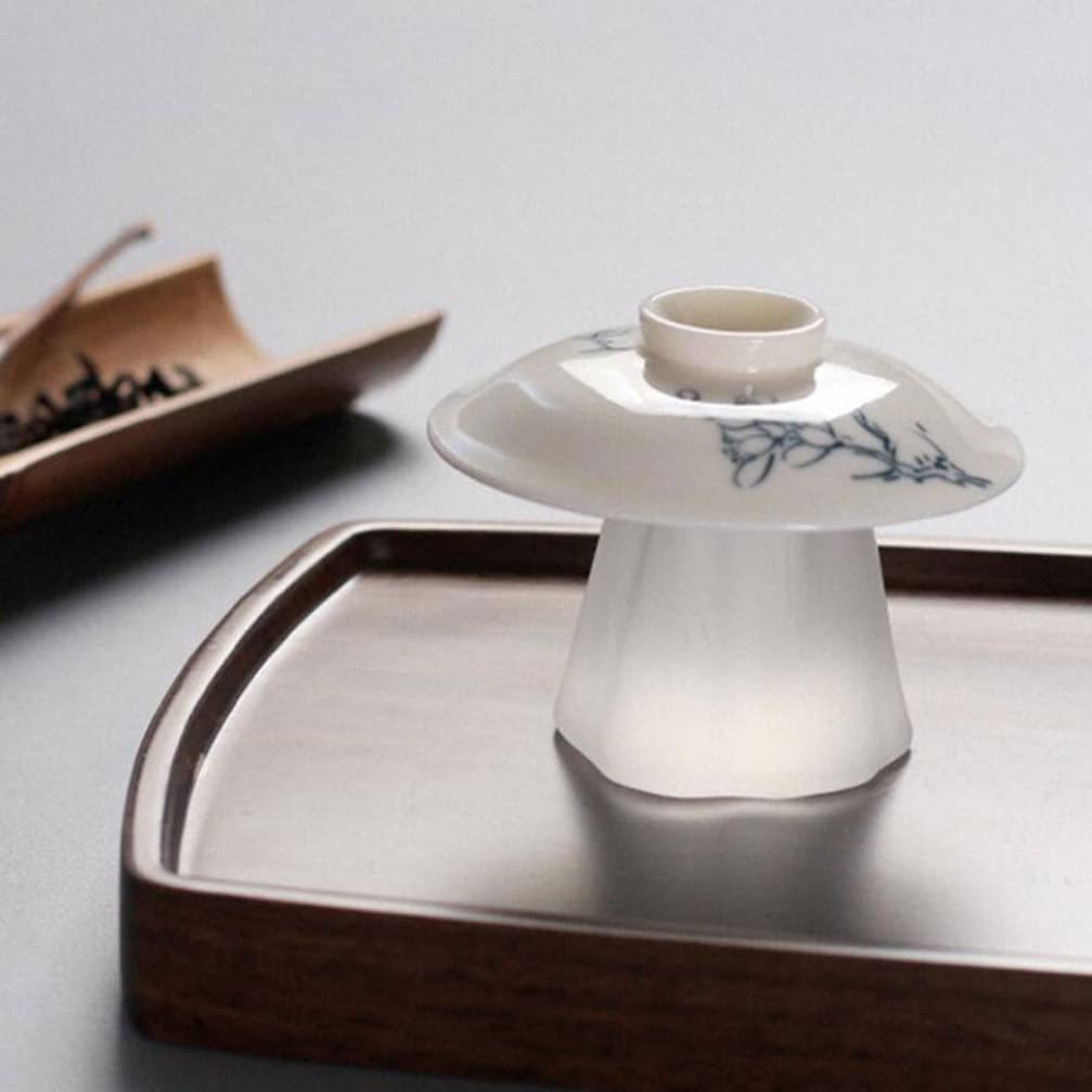 Glass Teapot Lid Holder - Tea Ceremony Accessory, Decorative Tea Cup Cover Rack for Home, Ceramic & Glass Teapots - Perfect for Tea Parties, Zen Decor & Gift Giving