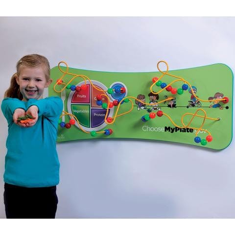 MyPlate Wall Flip Game - Fun & Educational Nutrition Activity for Kids - Perfect for Classrooms, Homeschooling & Family Game Nights
