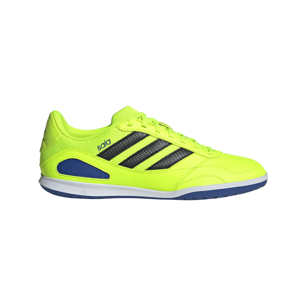 Adidas Super Sala Competition III Indoor Soccer Shoes for Men - Lucid Lemon/Core Black/Cloud White - Perfect for Futsal, Indoor Training & Competitive Play