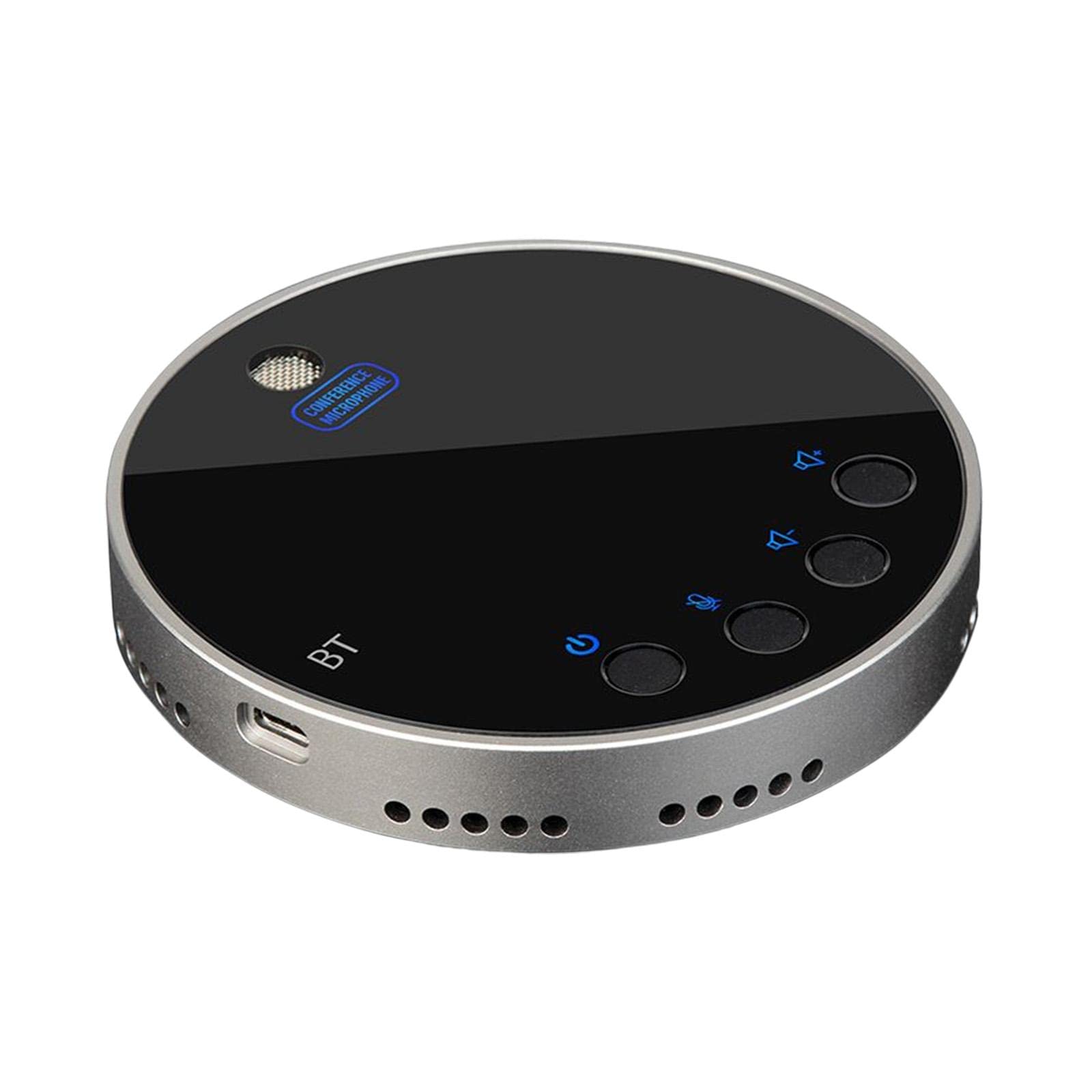 NeaxgeandX 2-Pack Portable USB Conference Speaker with Built-in Microphone - Crystal Clear Audio for Online Meetings, Webinars & Voice Chat - Perfect for Home Office, Remote Work & Team Collaboration