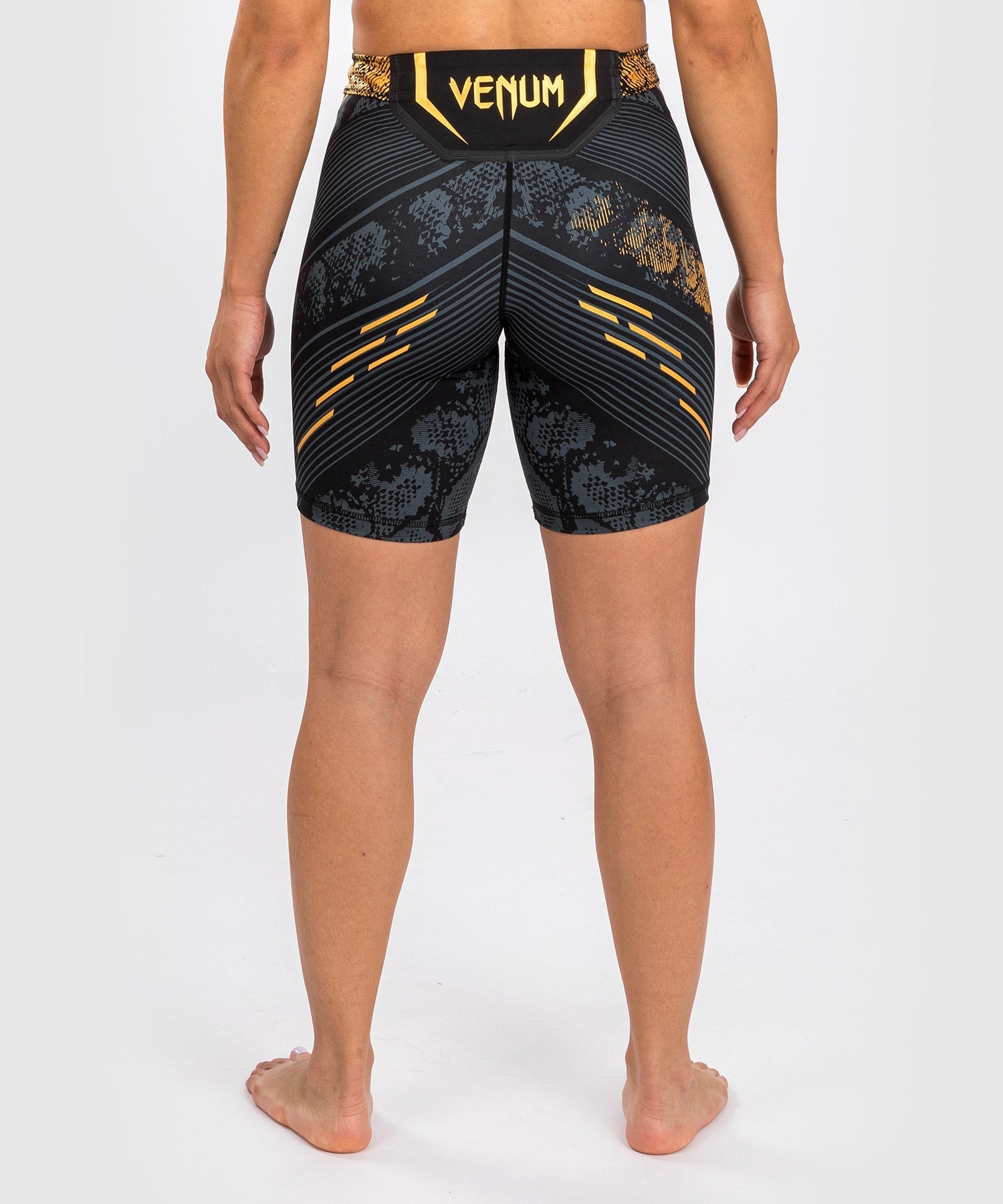Venum UFC Adrenaline Personalized Authentic Women's Fight Night Vale Tudo Shorts - Long Fit Champion MMA Training & Competition Gear for UFC Fans