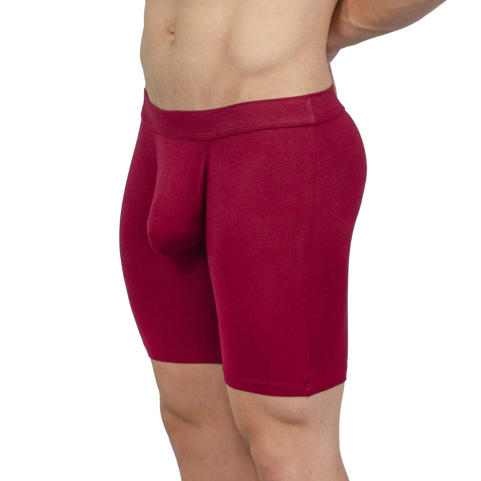 Obviously EliteMan - 6 Inch Boxer Briefs for Men - Soft Breathable Underwear with Comfort Waistband - Perfect for Workout, Running & Everyday Wear