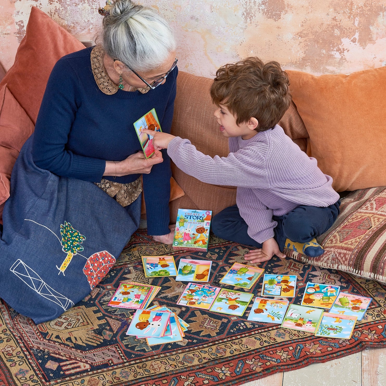 Create A Story Cards - Fun & Educational Storytelling Game for Kids - Perfect for Family Game Night & Classroom Activities