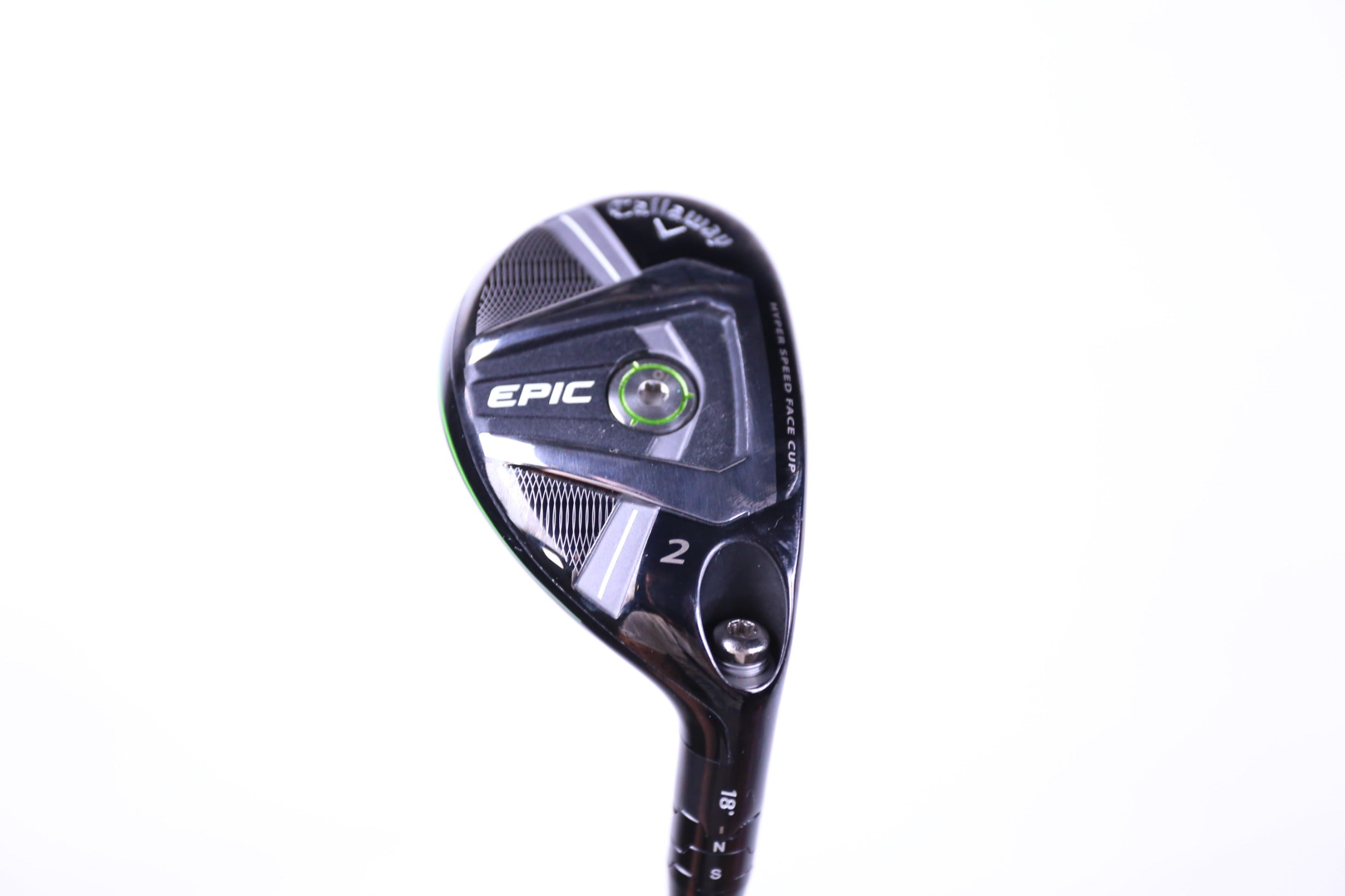 Used Callaway Epic 2H Hybrid Golf Club - Right Handed 18° Senior Flex for Men - Perfect for Fairway Shots & Rough Recovery