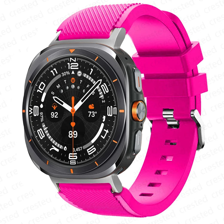 Rugged Band for Samsung Galaxy Watch Ultra - Durable Military-Grade Strap for Outdoor Sports & Fitness Tracking