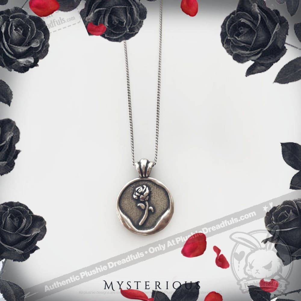 Wild Rose Jewelry Set - Sterling Silver Rose Necklace & Earrings for Women, Romantic Floral Gift for Her - Perfect for Valentine's Day, Anniversary & Special Occasions