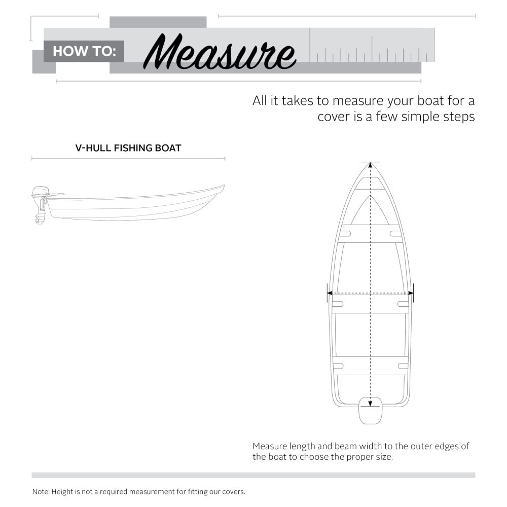 Stellex All Seasons Boat Cover - Fits 14' to 16' Boats (75