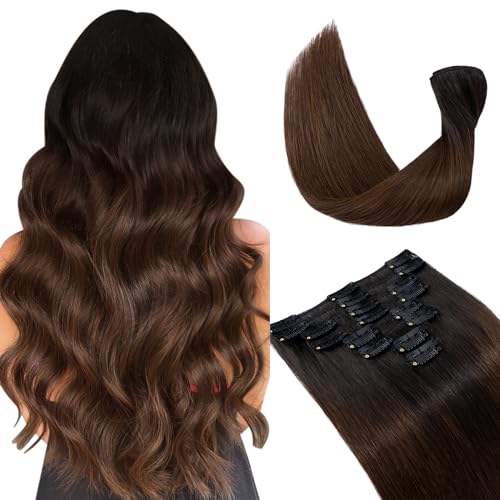Off Black to Medium Brown