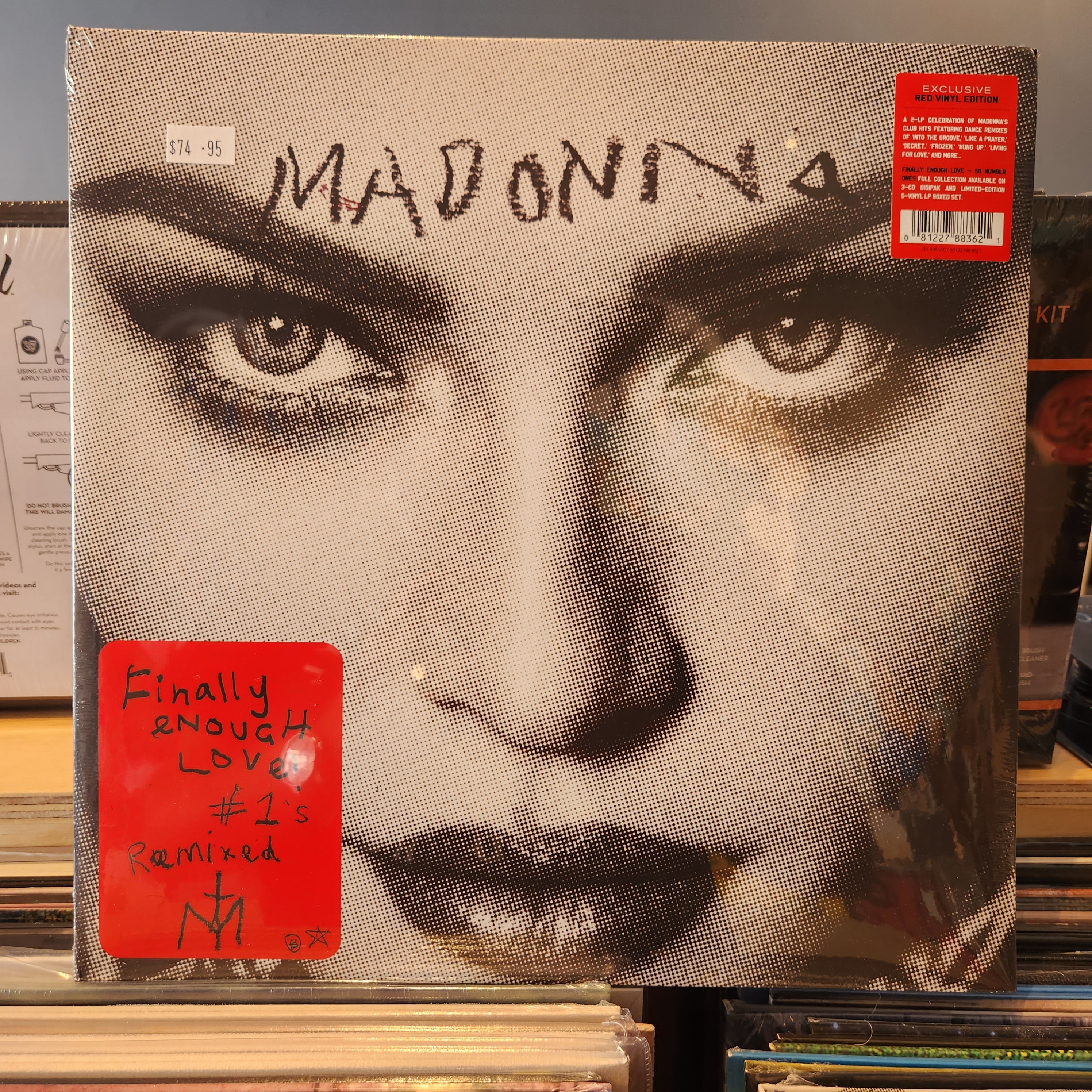 Madonna Finally Enough Love Vinyl LP | Limited Edition Record for Collectors & Music Lovers | Perfect for Home Listening & DJ Sets