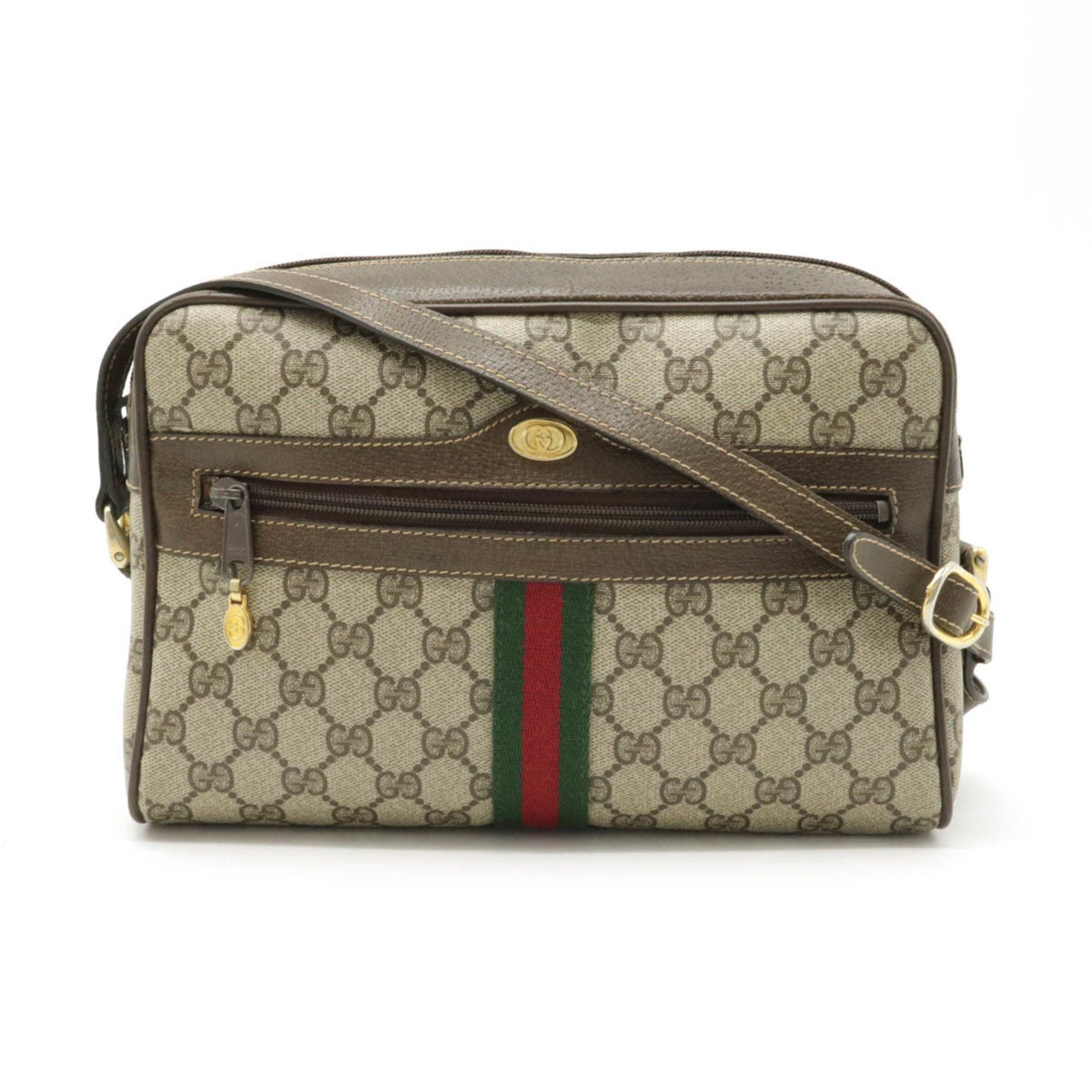 Authentic Pre-Owned Gucci GG Plus Sherry Line Shoulder Bag Pochette - Luxury Crossbody Bag for Women, Perfect for Parties, Date Nights & Travel Accessories