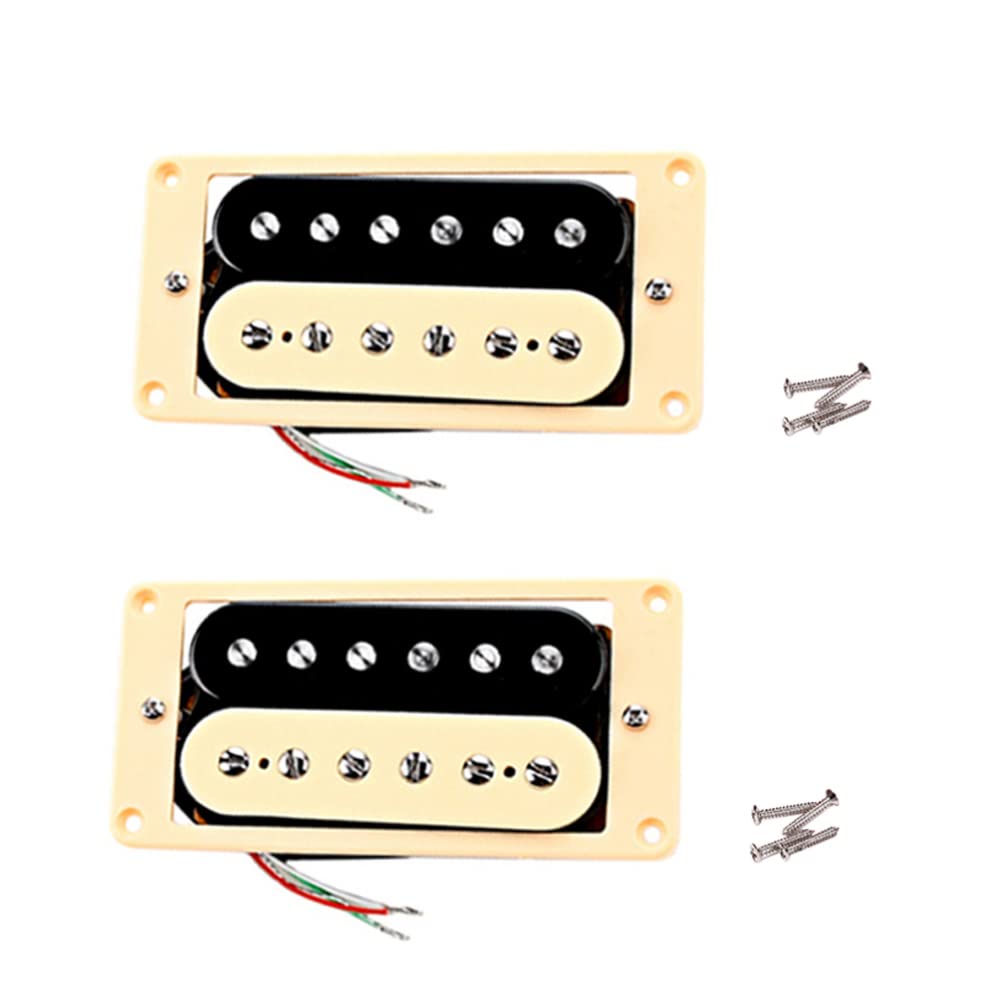 MILISTEN Electric Guitar Humbucker Pickups - High Output Metal Guitar Pickup Set for Rock & Metal Music - Perfect for Les Paul, SG, and Other Electric Guitars - Stage & Studio Use