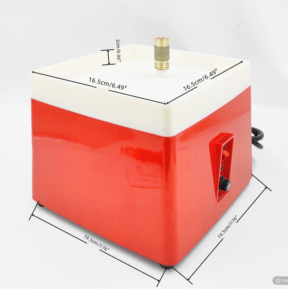 Portable 110V 65W Stained Glass Grinder Machine with 5 Diamond Grinder Bits - Professional Glass Art Tool for DIY Stained Glass Making, Mosaics & Ceramics - Perfect for Home Studios & Craft Workshops