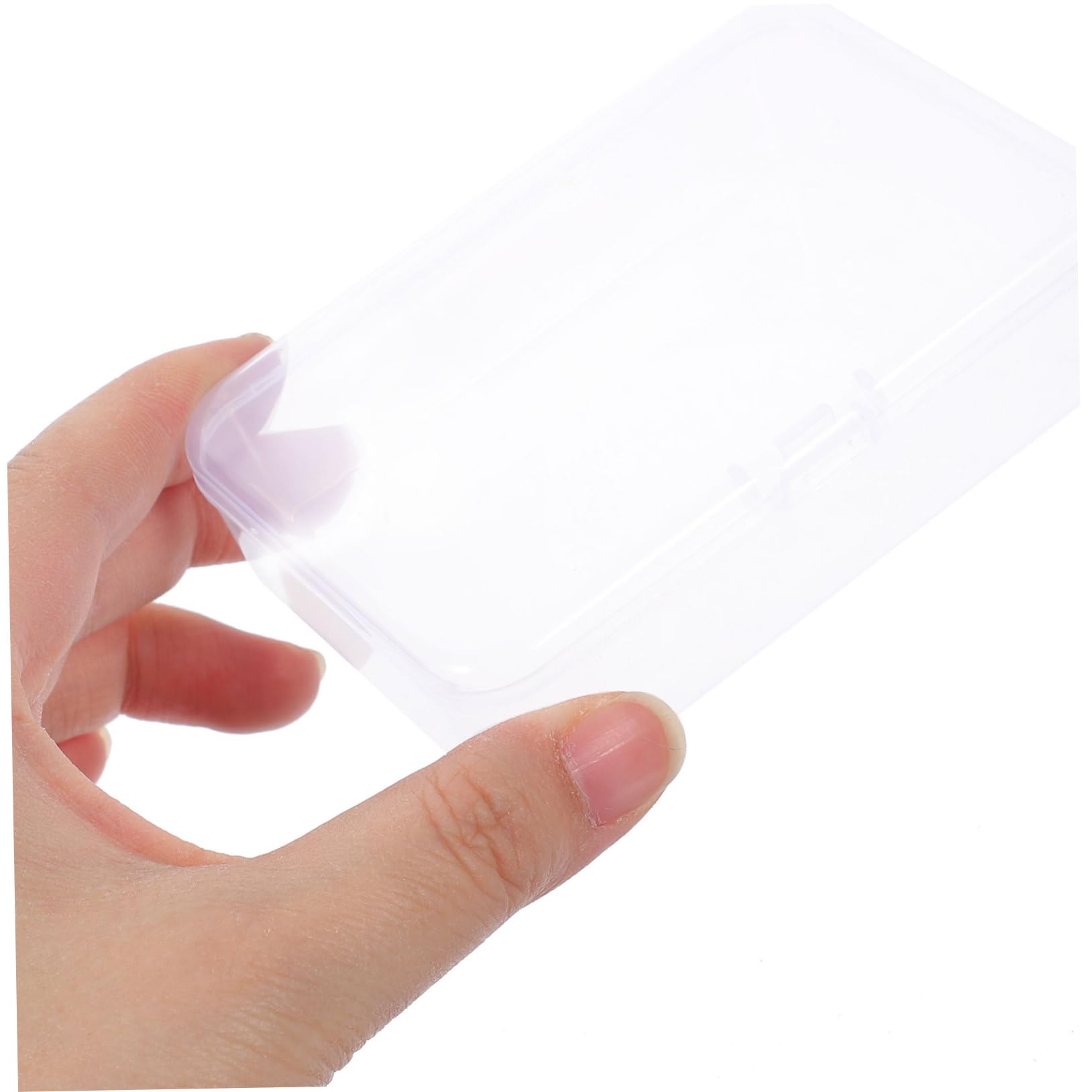 HAPINARY 30 Pcs Clear Rectangular Game Card Storage Case - Waterproof Trading Card Holder for MTG, Pokemon, Yugioh - Perfect for Collectors, Gamers & Travel