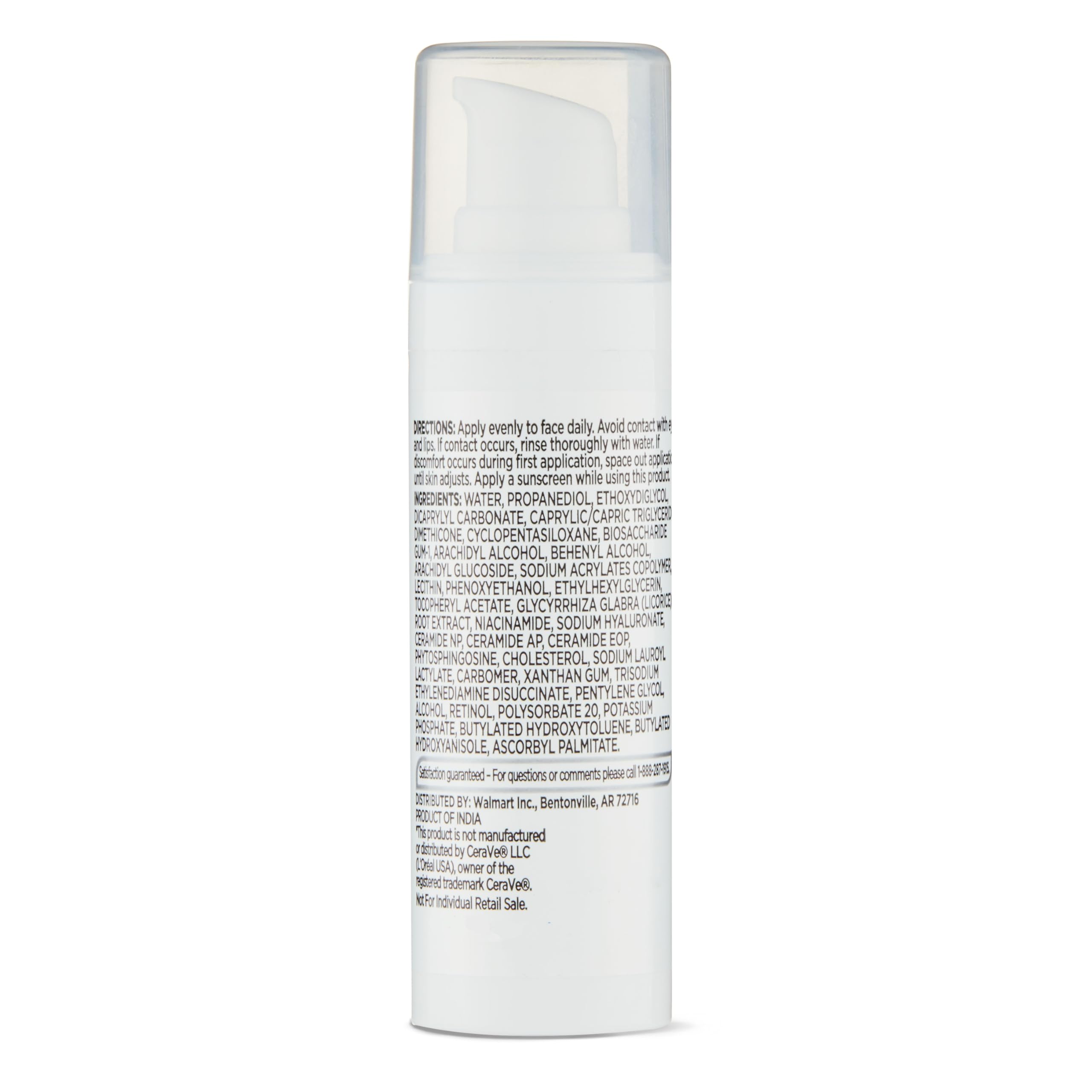 Equate Beauty Resurfacing Retinol Serum 1 oz - Anti-Aging Face Serum with Retinol for Wrinkles & Fine Lines - Perfect for Night Skincare Routine & Gift Sets