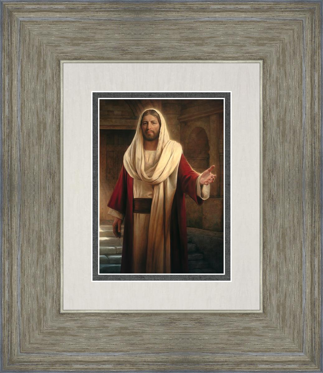 Come Follow Me by Howard Lyon - Inspirational Christian Art Print for Home, Church & Office Decor