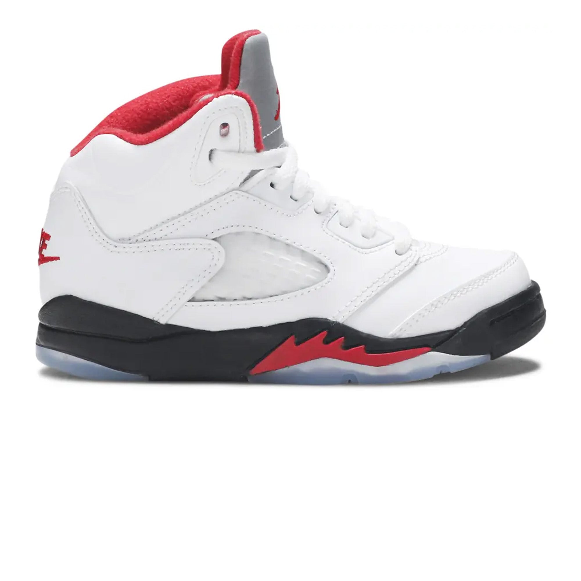 Air Jordan 5 Retro 'Fire Red' PS Boys' Basketball Shoes - Perfect for Court Play & Street Style Fashion