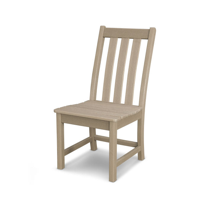 POLYWOOD Vineyard Dining Side Chair - Weather-Resistant Outdoor Furniture for Patio, Garden & Poolside Use