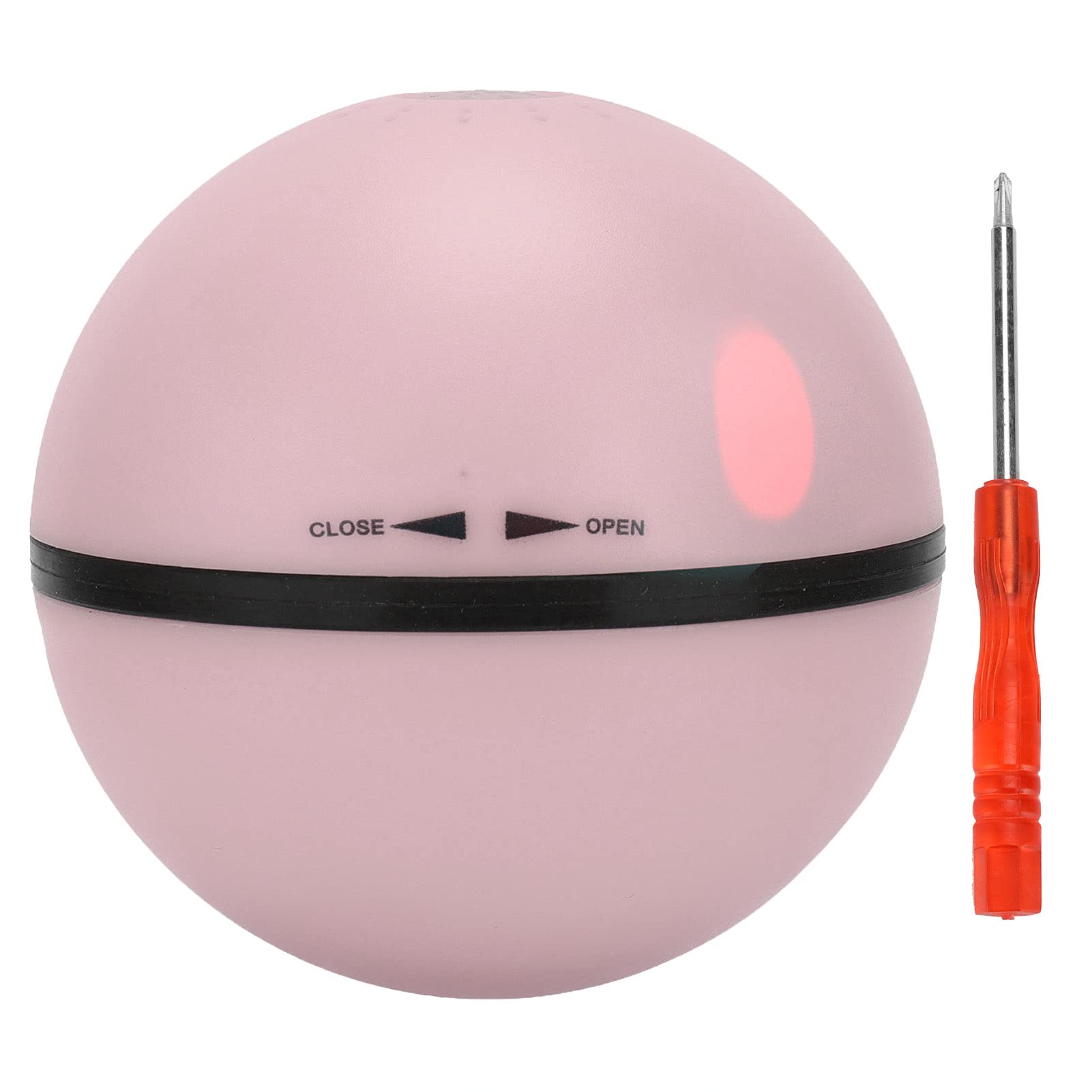Hztyyier Interactive Cat Toy Balls with Automatic Rolling & LED Light - Luminous Sounding Kitten Toys for Indoor Play, Exercise & Entertainment