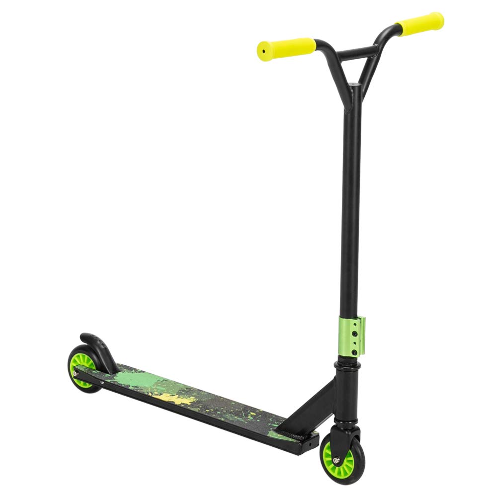 Best Pro Scooter for Teens & Adults - Freestyle Trick Scooter with Durable Design (Green) | Perfect for Street Riding, Skate Parks & Stunt Performances