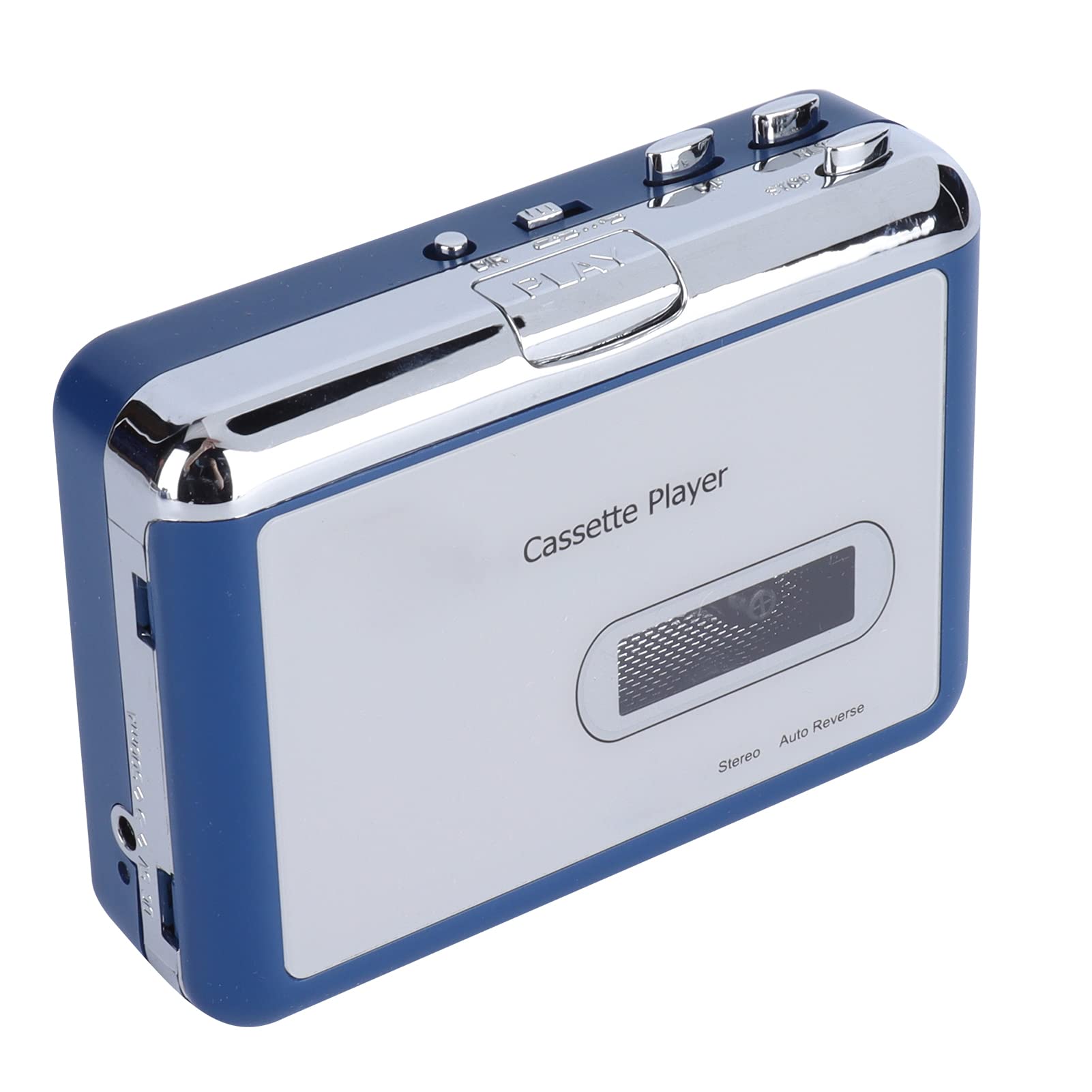 Portable Bluetooth Cassette Player with Auto Reverse & USB - Wireless Walkman with Headphones - Perfect for Commuting, Jogging, and Vintage Music Lovers