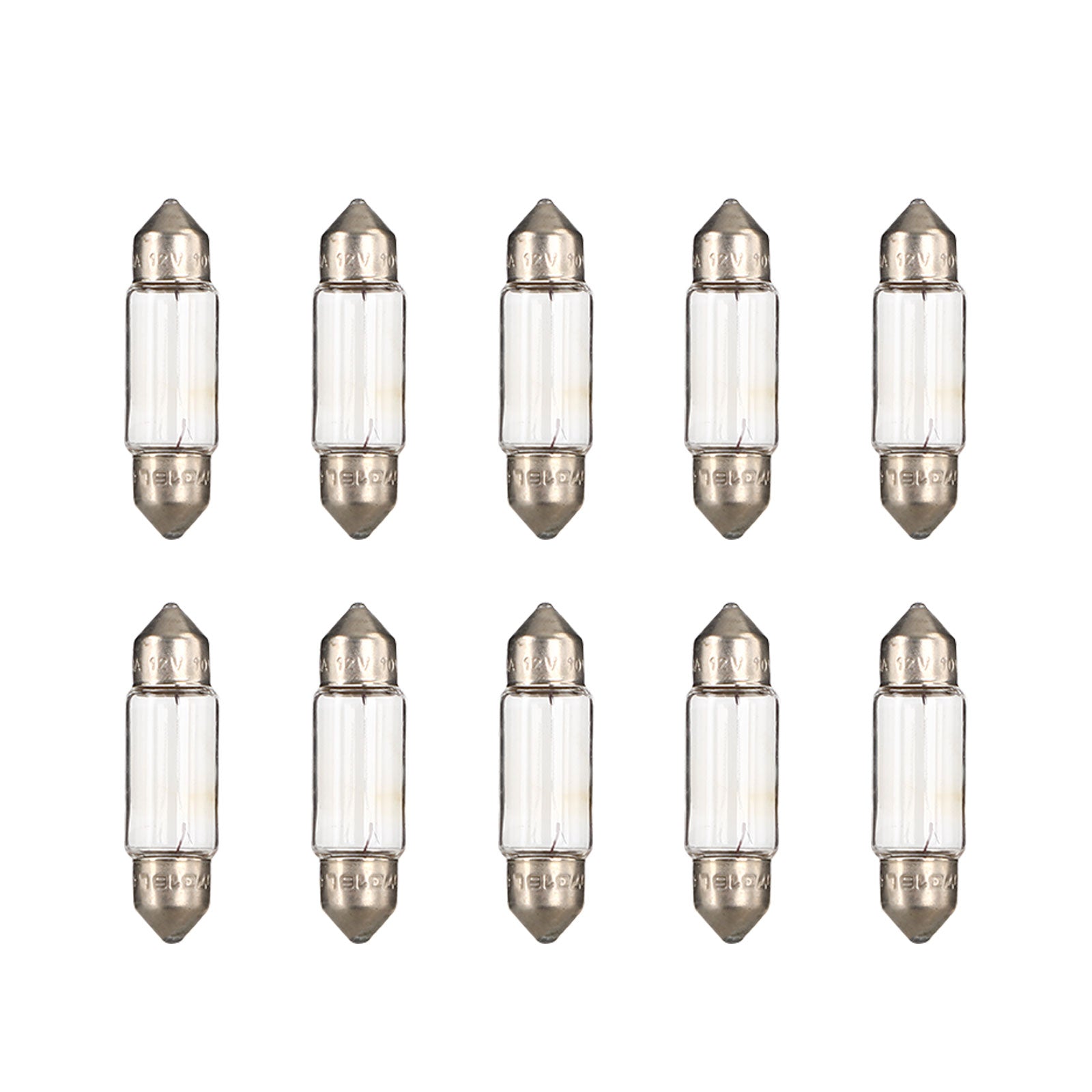 10x NARVA 17316 Car Auxiliary Bulbs SV8.5 12V10W - Replacement for Interior Dome Lights, Map Lights & Trunk Lighting - Perfect for Cars, Trucks & SUVs