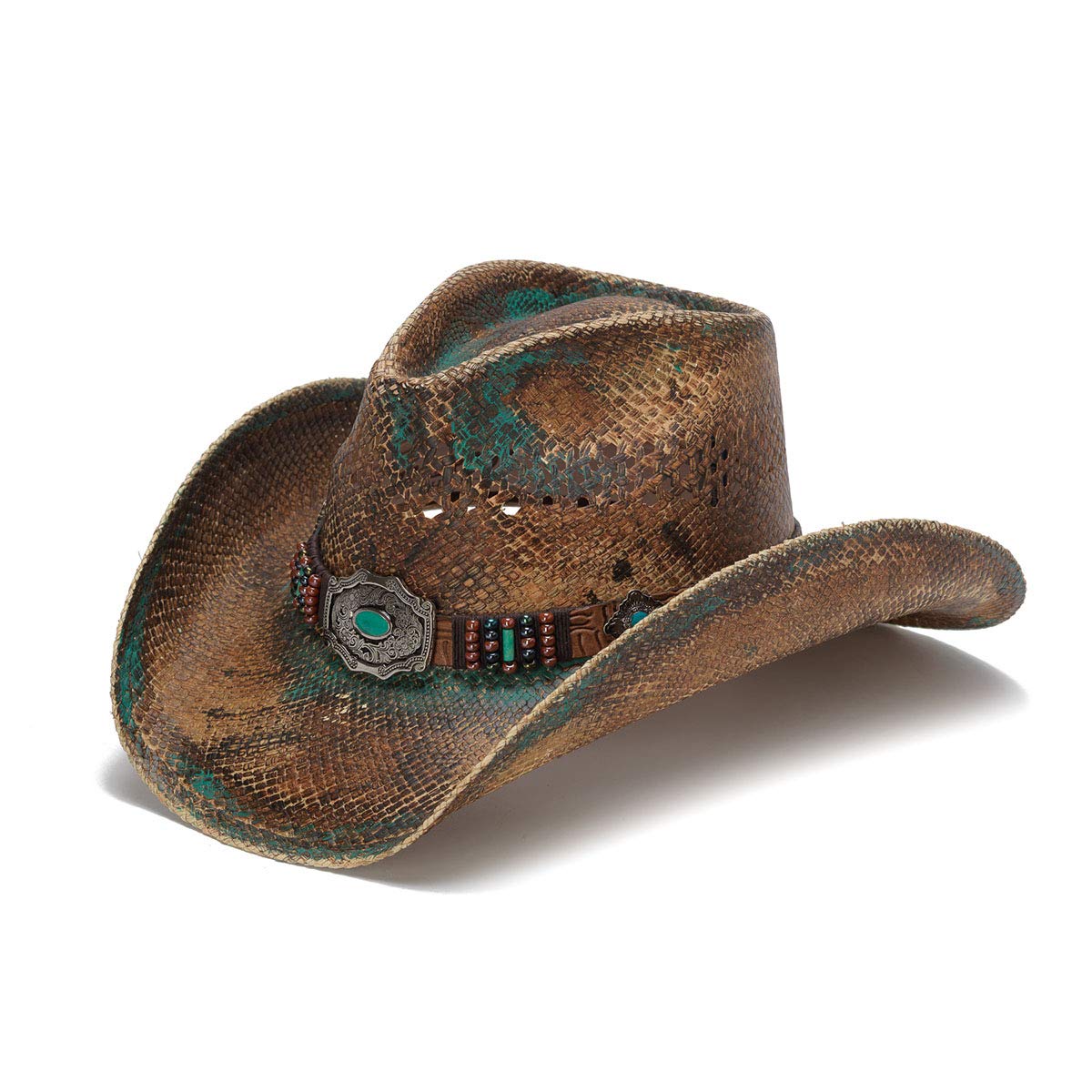 Men's Western Hat with Beadwork - Perfect for Rodeo & Outdoor