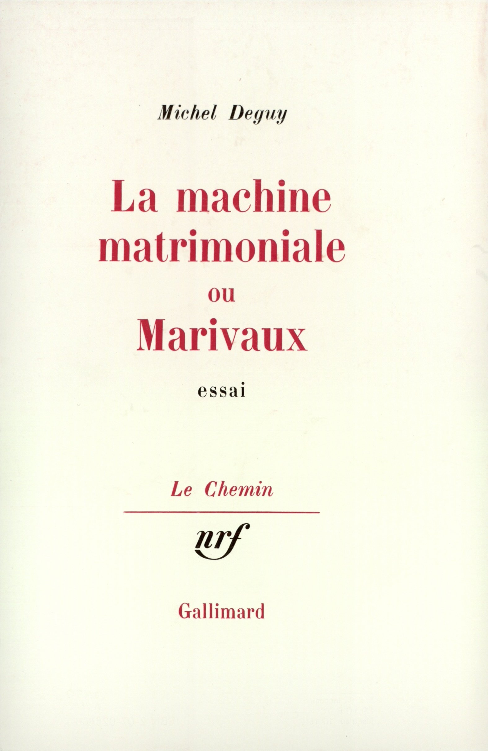 Marivaux's The Marriage Machine - Classic French Comedy Play Script for Theater Lovers & Literature Enthusiasts | Perfect for Drama Classes, Book Clubs & French Culture Studies