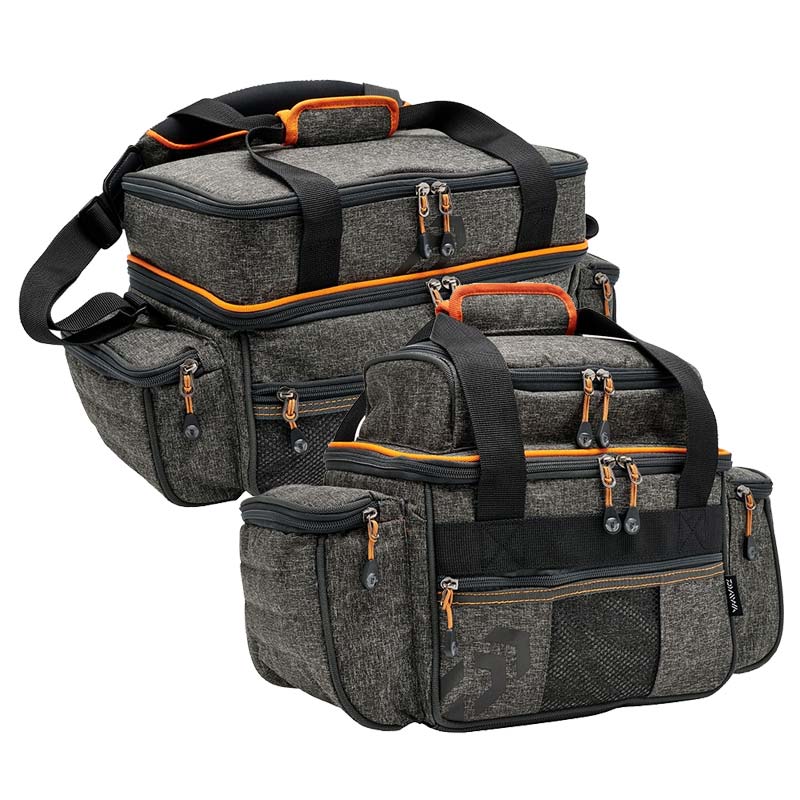 Daiwa Fishing Accessory Bags - Waterproof Tackle Storage for Saltwater & Freshwater - Perfect for Boat, Kayak, and Shore Fishing Gear Organization