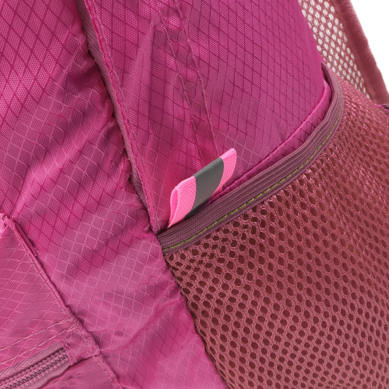 25L Ultra Lightweight Water Resistant Foldable Backpack - Durable Packable Daypack for Camping, Hiking, Travel - Perfect for Men & Women (Pink) | Ideal for Outdoor Adventures, Commuting & Daily Use