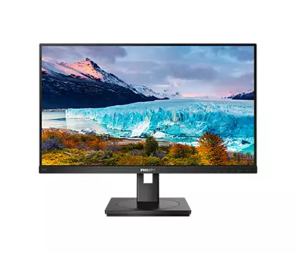 Philips 242S1AE 23.8 Inch Full HD 1080P IPS Monitor with 75Hz Refresh Rate - Ideal for Home Office, Gaming, and Entertainment