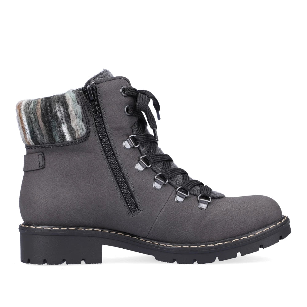 Rieker Y9131 45 Ankle Boots for Women - Sabrina 31 Comfortable Casual Winter Boots | Waterproof & Slip-Resistant | Perfect for Office, Travel & Outdoor Activities