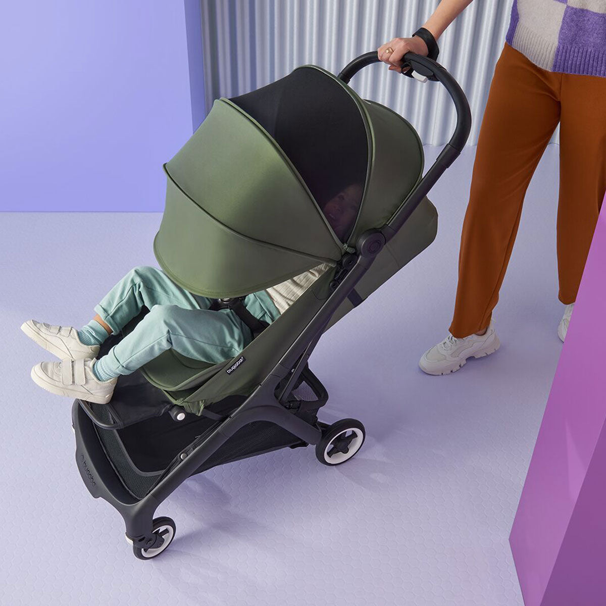 Bugaboo Butterfly Complete Stroller - Lightweight Travel Stroller for Airplanes & Everyday Use | Compact Fold, Comfortable Ride for Babies & Toddlers | Perfect for Travel, Shopping & City Walks