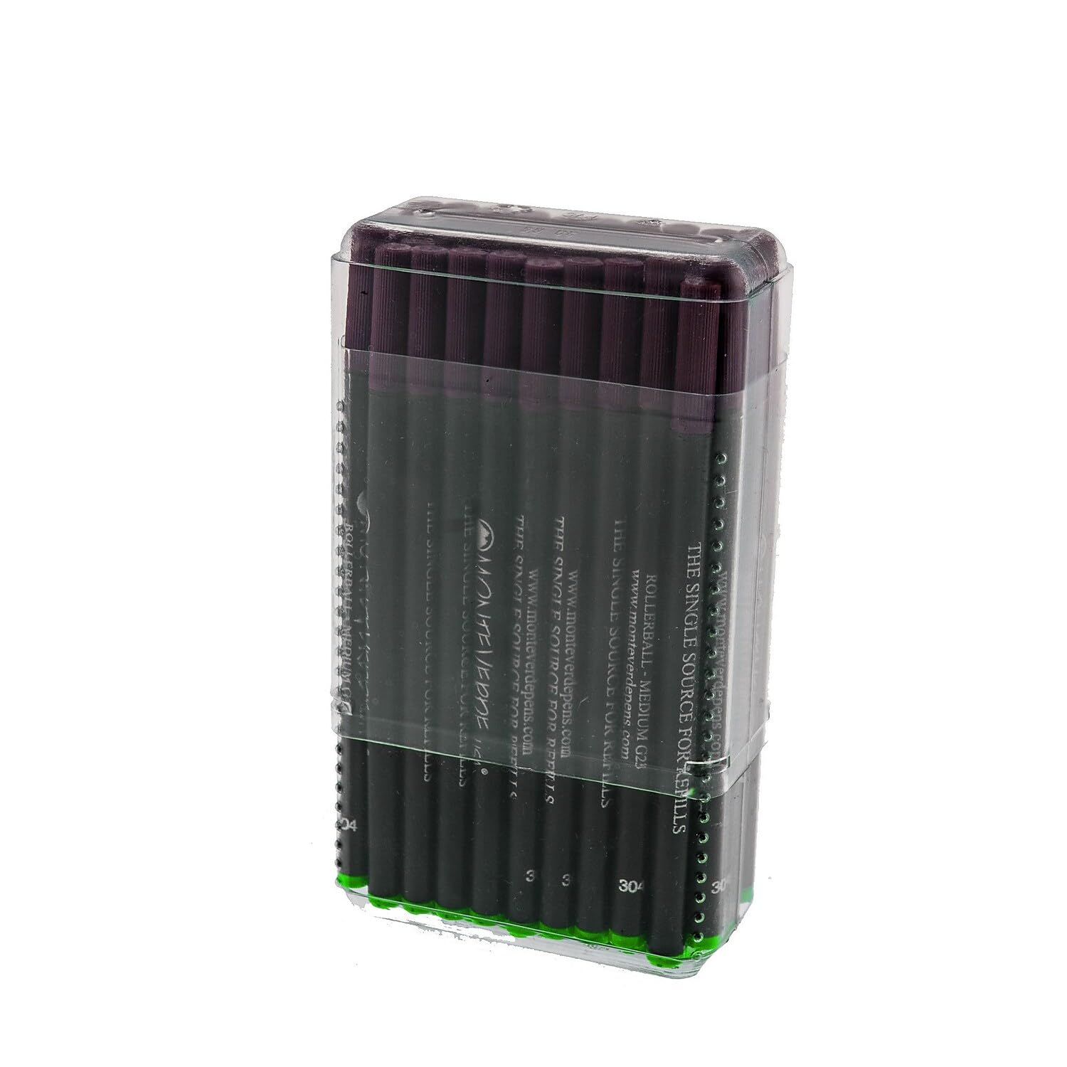 Monteverde Rollerball Refill - Medium Point Lime Green Ink Cartridge for Smooth Writing - Perfect for Journals, Planners, and Office Use