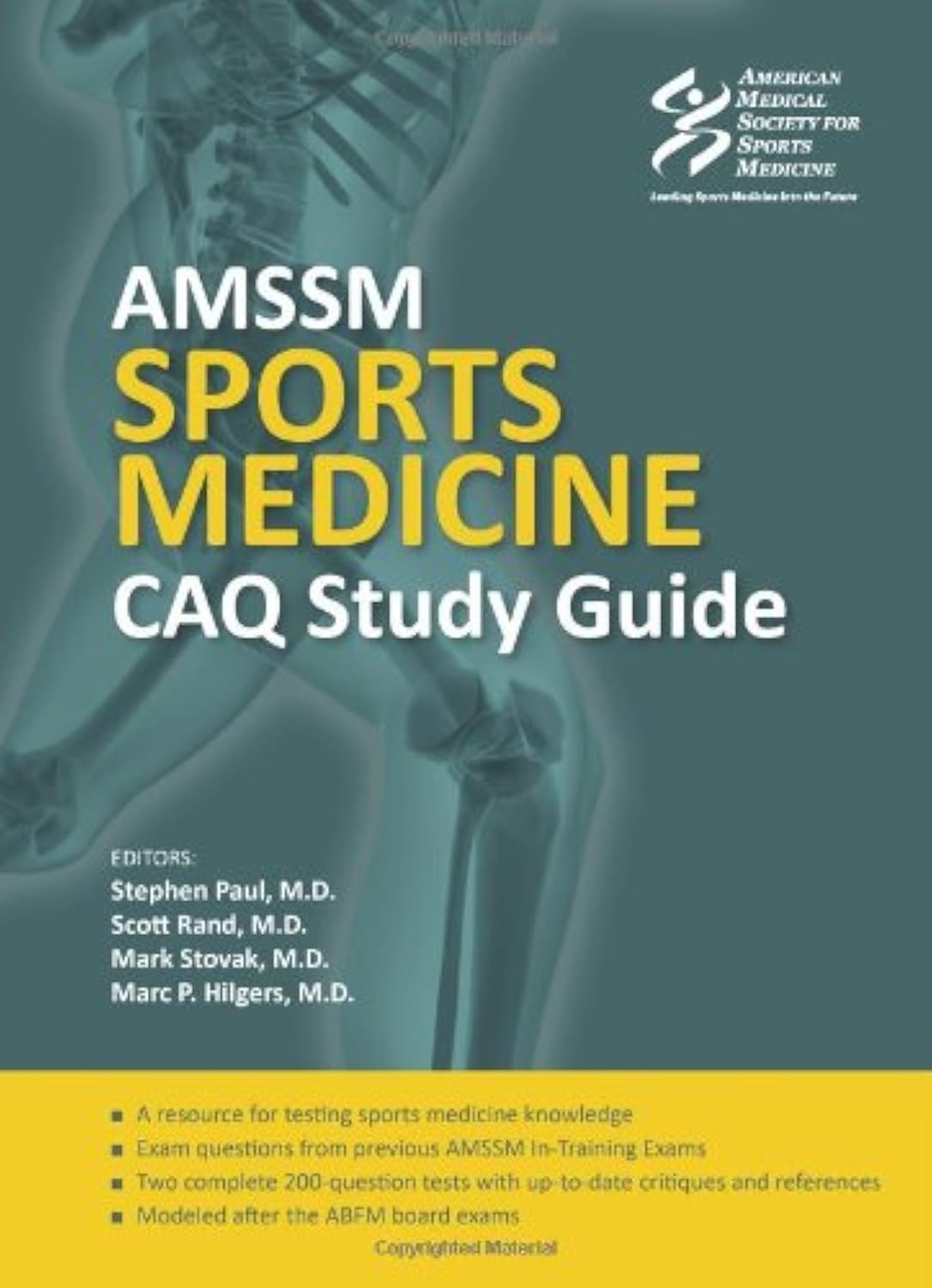 AMSSM Sports Medicine CAQ Study Guide - Best Prep Book for Board Certification Exam | Ideal for Physicians & Sports Medicine Specialists