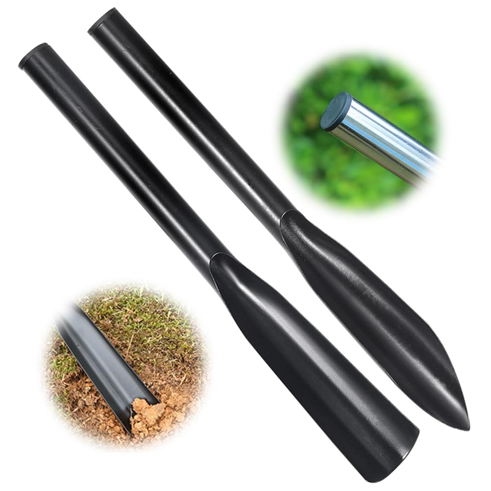 **Heavy Duty Multi-Purpose Garden Shovel & Planting Knife - Weeding, Bulb Planting, Cultivating Tool with Hanging Hole - Durable Yard Trowel for Gardening (Black) | Perfect for Home Gardens, Landscaping & Outdoor Planting**