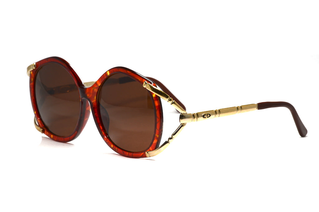 Christian Dior Oversized Sunglasses for Women - Luxury UV Protection Fashion Shades - Perfect for Beach, Driving & Outdoor Activities