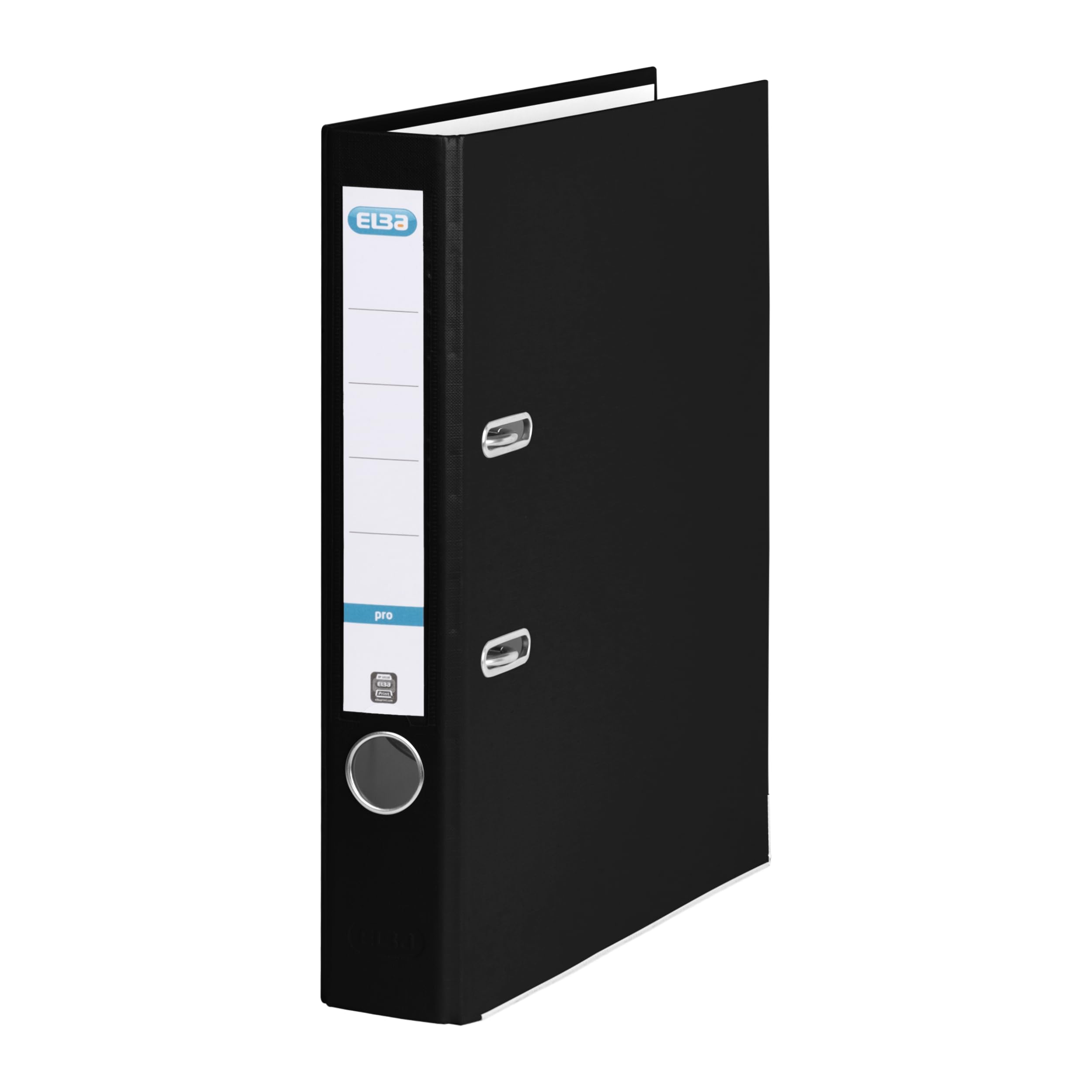 Smart Pro Lever Arch File A4 - Wide Removable Spine Label, Black (100202154) - Perfect for Office Organization, School Binders & Document Storage