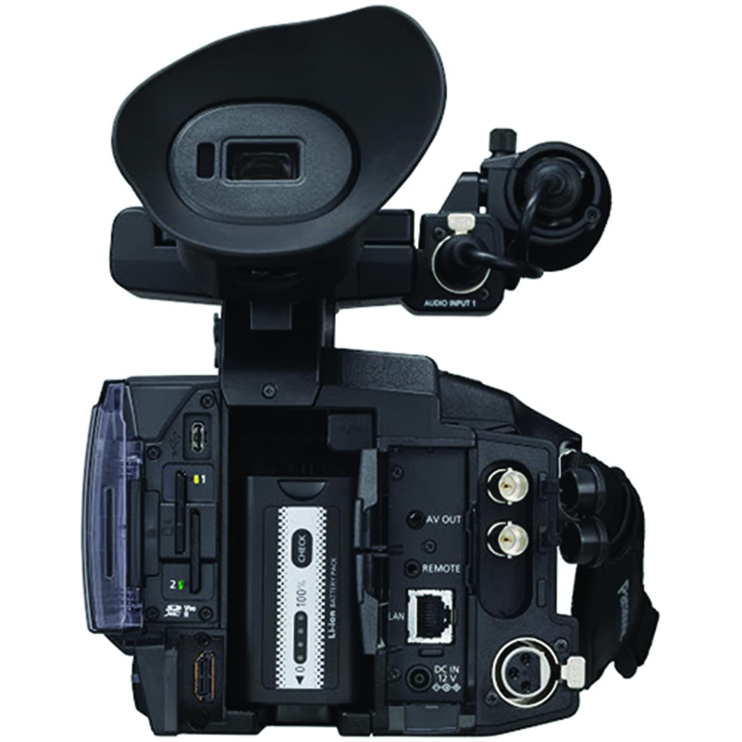 Ultimaxx Advanced 22-Piece 4K Video Recording Bundle - Panasonic AG-CX350 Camcorder, SanDisk 128GB Extreme SDXC Card, Condenser Mic, Tripod, LED Lights - Perfect for YouTube, Vlogging, Live Streaming & Professional Videography