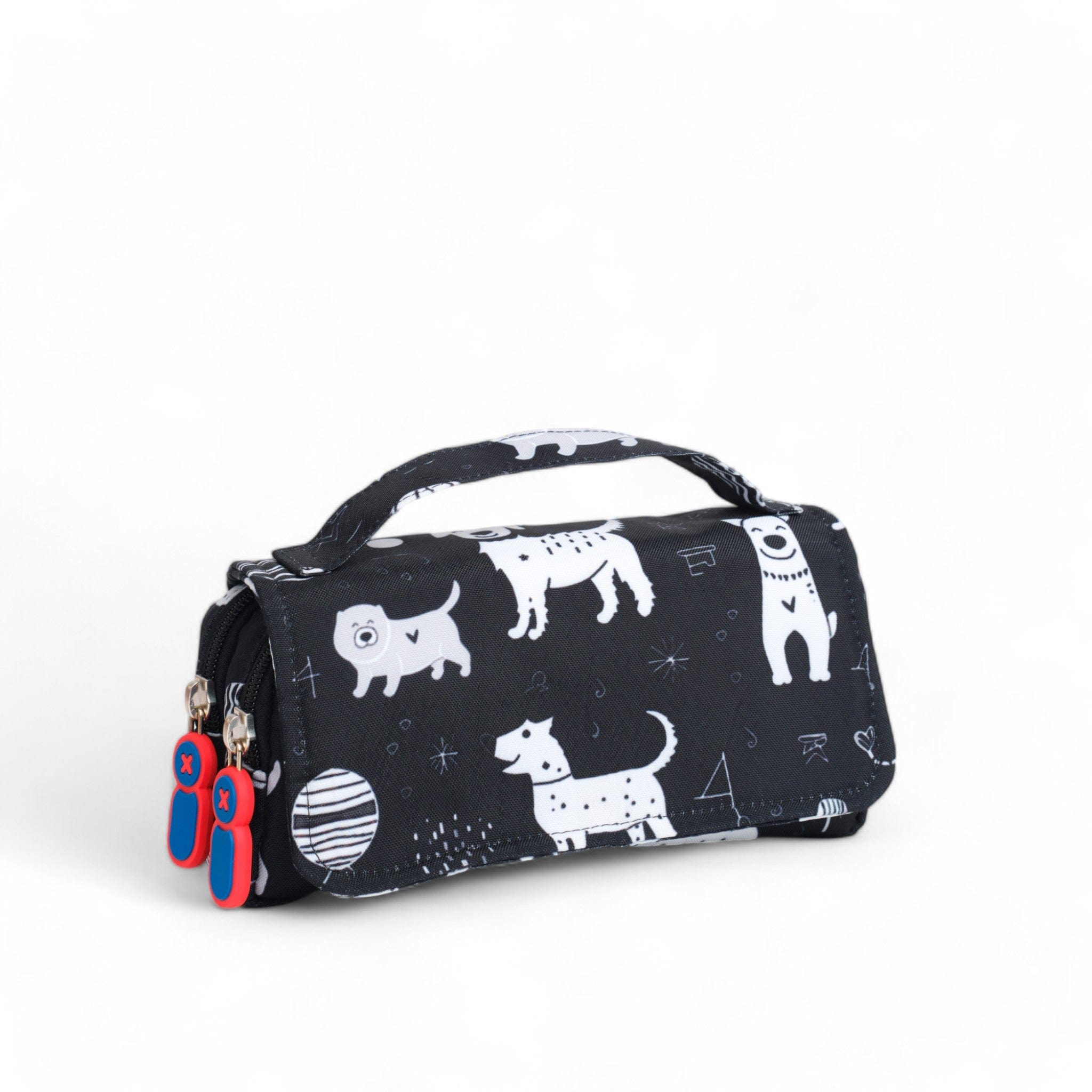 Woofington Pencil Case for School & Office - Cute Dog Design Pouch for Pens, Markers & Art Supplies - Perfect for Students, Teachers & Artists (Back to School, Work Essentials)