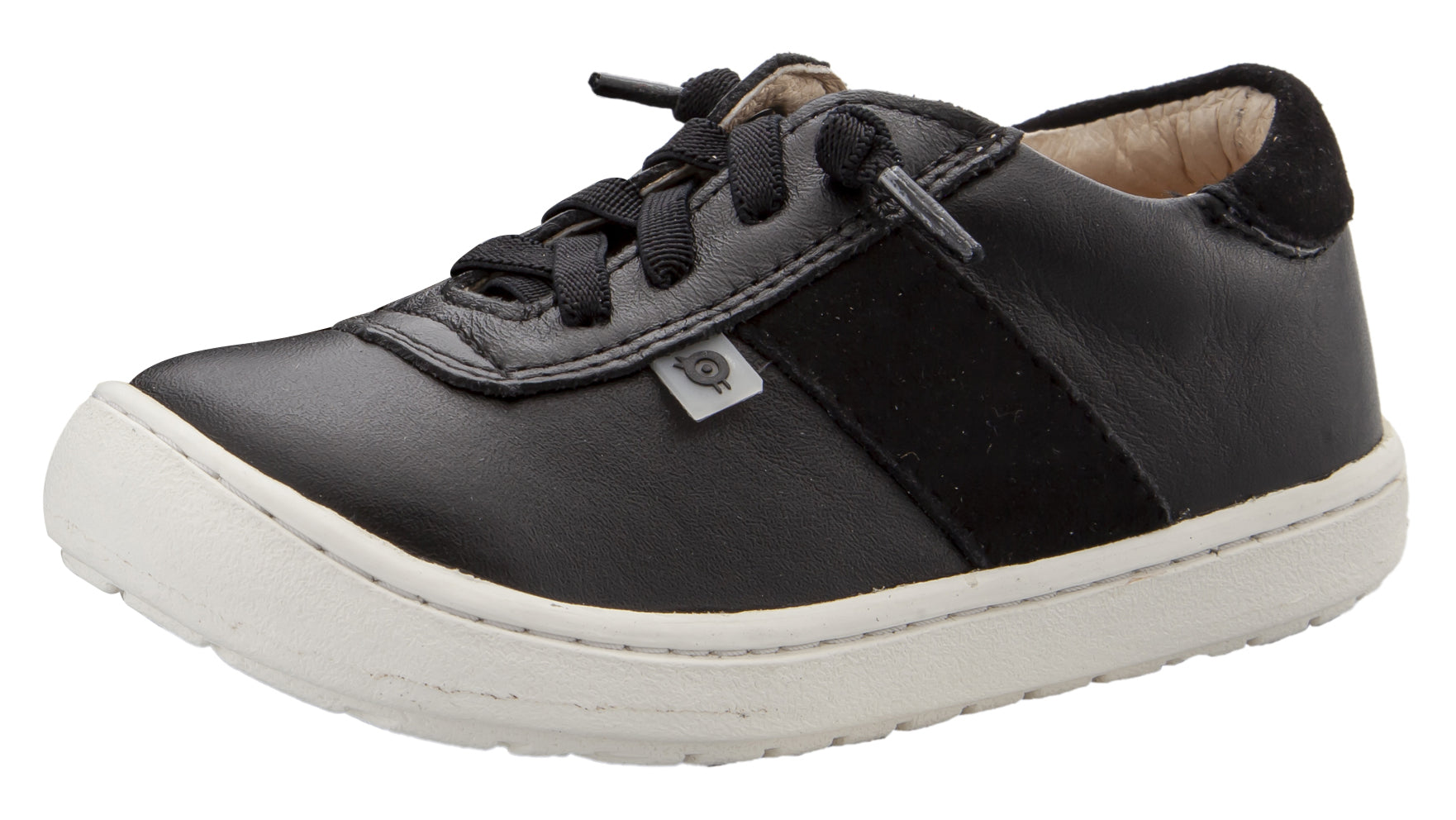 Old Soles 9002 Travel Shoes for Boys & Girls - Black/Black Suede - Comfortable Kids Walking Shoes for Travel, School & Outdoor Activities