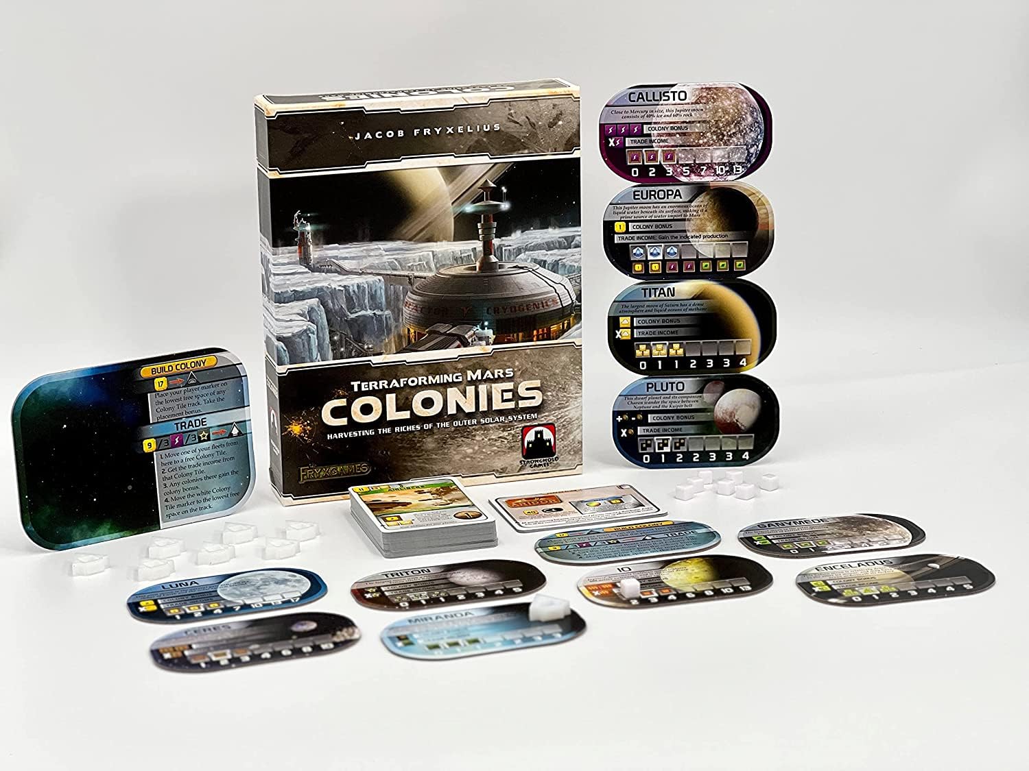 Terraforming Mars: The Colonies Board Game - Strategic Sci-Fi Expansion for 1-5 Players | Perfect for Game Nights & Family Gatherings