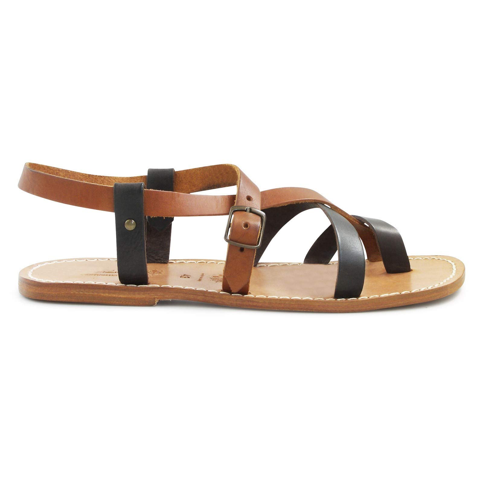 Handmade Genuine Leather Jesus Sandals - Comfortable Religious Sandals for Men & Women - Perfect for Church, Pilgrimage & Summer Walking