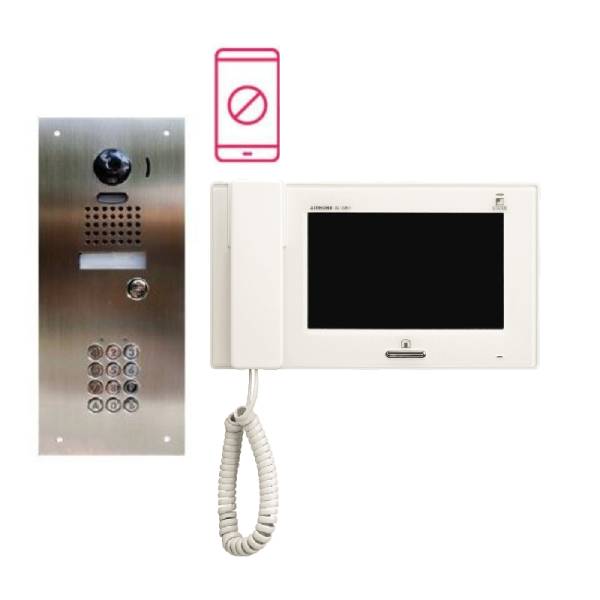 Aiphone JP Series Access Control Intercom Kit - Secure Entry System with Video Intercom for Homes & Businesses | Easy Installation & Remote Access