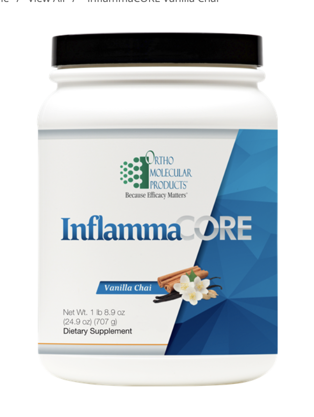 Inflammacore Van Chai Pea Protein Powder - 8.9oz | Plant-Based Vegan Protein Supplement for Muscle Recovery & Weight Management | Perfect for Smoothies, Baking & Post-Workout Nutrition