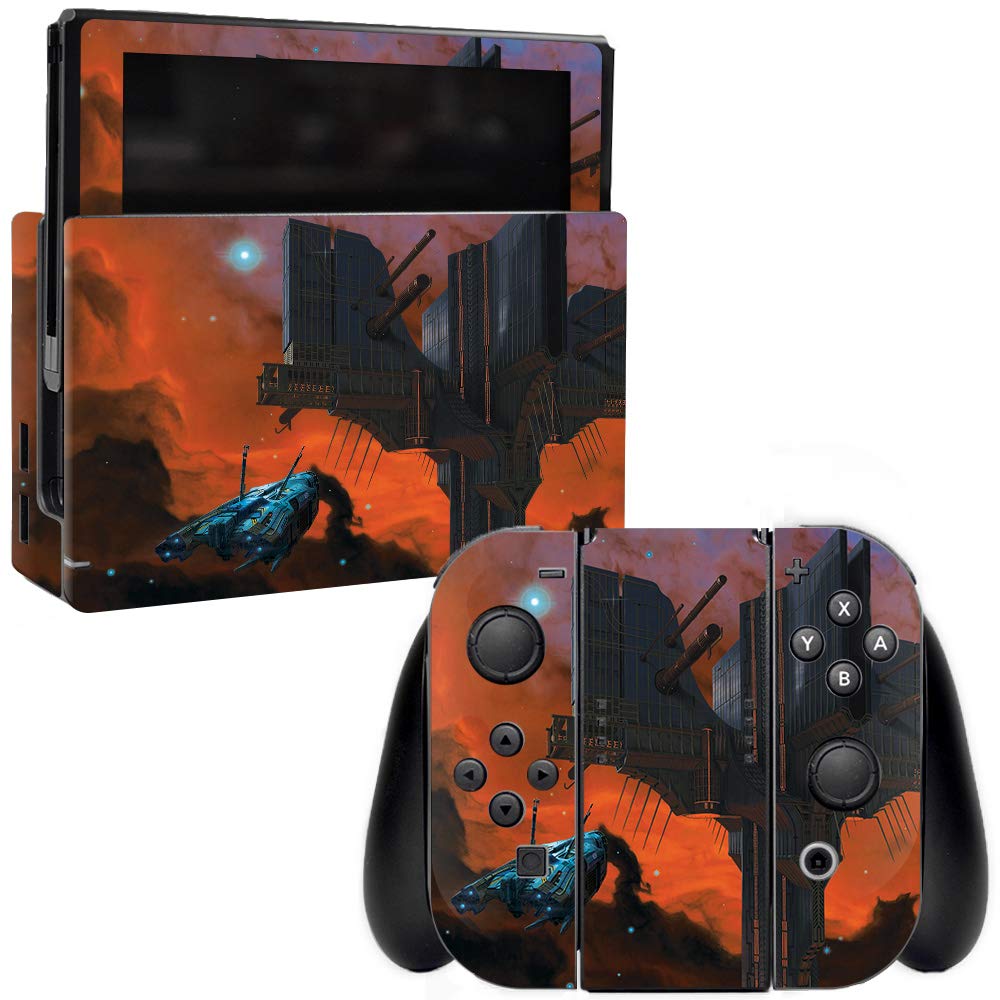 MightySkins Vinyl Decal Wrap Cover for Nintendo Switch - Alien Artifact Design | Protective & Durable Skin | Easy to Apply & Remove | Made in USA | Perfect for Gaming Protection & Customization
