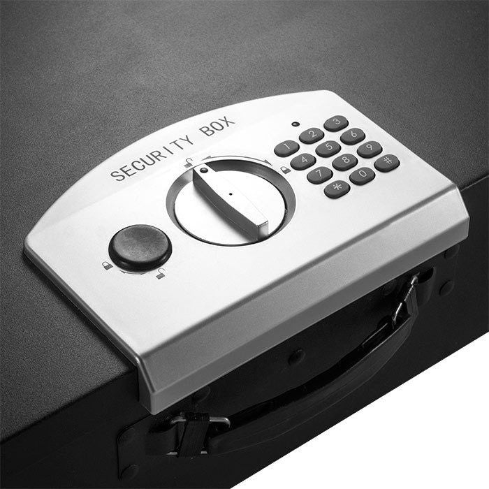 Barska AX11910 Digital Portable Keypad Lock Box - Secure Storage for Home, Office & Travel - Ideal for Keys, Cash & Valuables